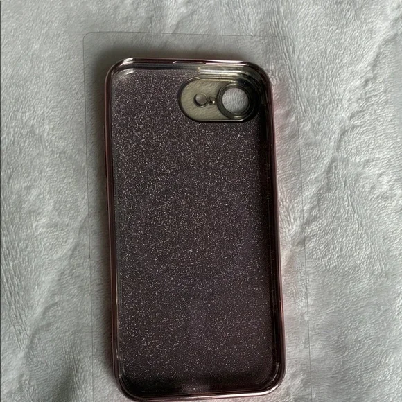 Glittery Rose Gold Phone Case - Picture 2 of 8